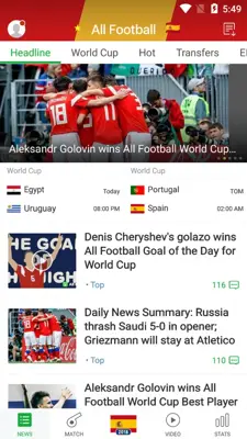 All Football - News & Scores android App screenshot 0